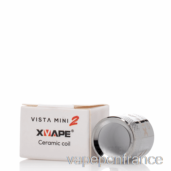 Xvape Vista Mini 2 Bobines De Remplacement Bobine D'atomiseur En Céramique Stylo Vape